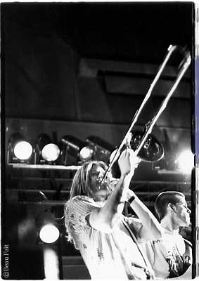 Black Happy Trombone